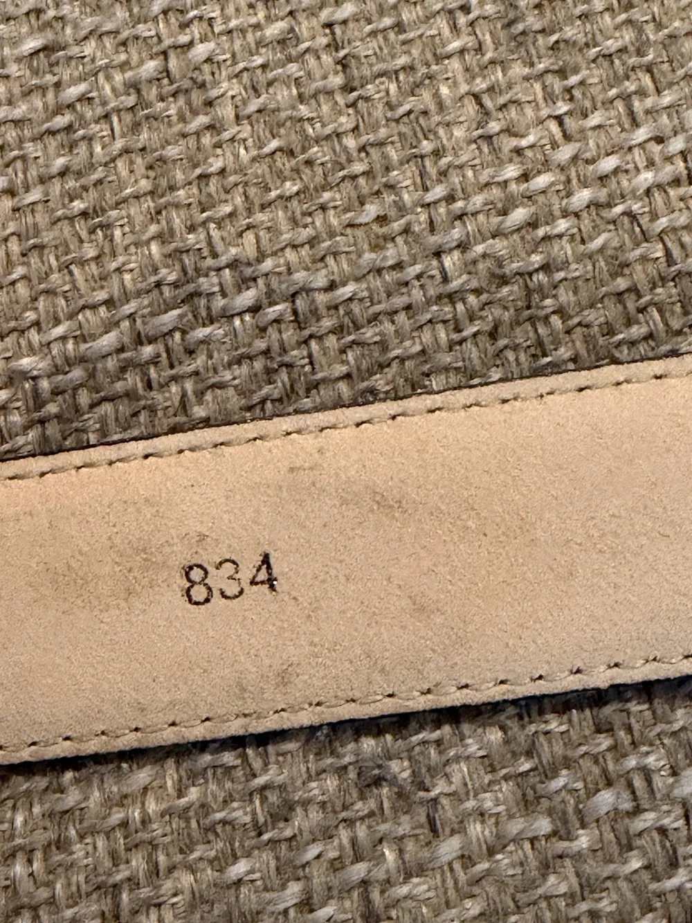 EUC - Longchamp Vintage Navy Leather Belt with Silver Buckle